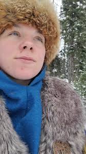 Thank you Becky Hemsley for reminding us to take a moment to breath every  once and a while. #poetry #breath #woods #winter #forest #garb #larper  #cozy #snowshoeing #fyp
