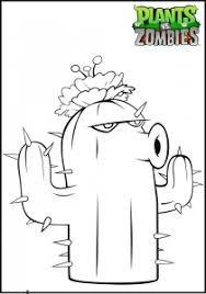 All free coloring pages online at here. Plants Vs Zombies Free Printable Coloring Pages For Kids