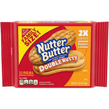 Nutter butter peanut butter sandwich cookies satisfy the peanut butter lovers in your family with a snack that's ready to enjoy. Nutter Butter Double Nutty 16oz Target