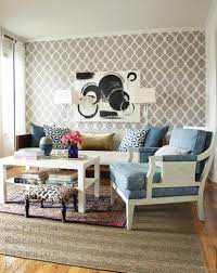 Enjoy Wallpaper Living Room Accent Walls In Living Room Living Room Accents