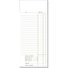 Bloc Addition 235 X 98 Mm Non Numerote Autocopiant Dupli Restaurant Cogir 4021 Az Fournitures