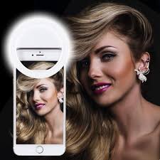Selfie Ring Light Xinbaohong Rechargeable Portable Clip On Selfie Fill Light With 36 Led For Iphone Android Smart Phone Photography Camera Video Girl Makes Up White Walmart Com Walmart Com