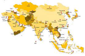 Maybe you would like to learn more about one of these? Peta Asia Lengkap Batas Wilayah Dan Keterangan Lainnya Lezgetreal