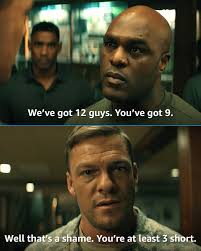 An L before it even started. 📺: REACHER