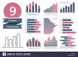 graphs and charts templates for statistics or data