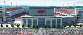 University Of Arkansas Donald W Reynolds Razorback Stadium