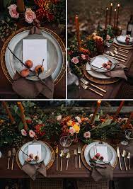 10 Delightfully Cozy Fall Wedding Ideas Junebug Weddings Fall Wedding Tables Fall Wedding Ceremony Wedding Inspiration Fall