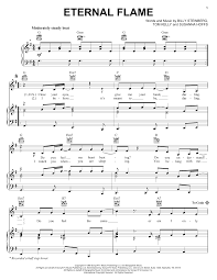 You can be playing the most popular songs on your violin in no time. The Bangles Eternal Flame Sheet Music Pdf Notes Chords Pop Score Violin Solo Download Printable Sku 113274