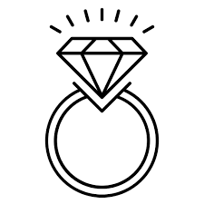 Download This Icon For Free On Iconfinder Com Style Outline Categories Events Entertainment Wedding Ring Icon Ring Icon Printable Flower Coloring Pages