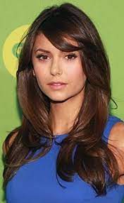 Nina Dobrev Layered Hairstyle Hairstyles With Bangs Hair Styles Hairstyle