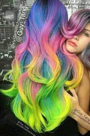 Guy Tang Rainbow Green Dyed Hair Color Hair Styles Cool Hair Color Hair Dye Colors