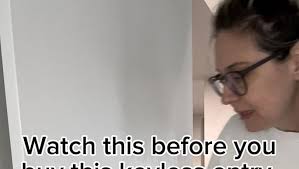 Kwikset 99170-004 SmartCode 917 Keypad Keyless Entry Contemporary  Residential Electronic Lever Lock Deadbolt Alternative with Halifax Door  Handle and SmartKey Security, Matte Black