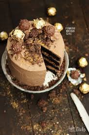 Ferrero Rocher Layer Cake Bake To The Roots Rezept Rocher Torte Coole Desserts Kuchen Und Torten