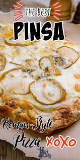 Pinsa Romana A Roman Style Pizza Recipe Food Delicious Pizza Recipes