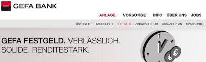 Gefa bank infos zur bank. Gefa Bank Festgeld Erfahrungen 07 21 Aktueller Festgeld Test