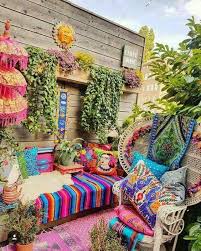 When You Are Decorating Your Home Then You Might Come Across Many Different Themes And Styles One Of The Most Bohemian Patio Bohemian House Bohemian Outdoor