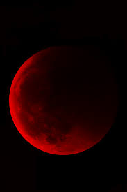 900 1350 Lua De Sangue Lua Vermelha Papel De Parede Vermelho