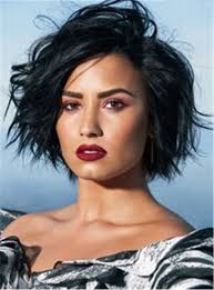 I used to always want to dye my hair blue and purple and pink when i was younger. Demi Lovato Short Pixie Hairstyle Straight Human Hairs Lace Front Cap African American Women Wigs 8 Inches Demi Lovato Hair Short Hair Styles Pixie Hairstyle