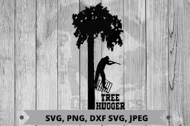 Every part of getting and decorating a christmas tree should be fun, even putting it in its stand. Tree Hugger Graphic By Pit Graphics Creative Fabrica