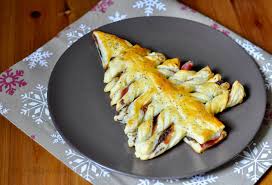 Comincia a fare le pieghe, partendo dalla sommità, piega come se stessi creando una fisarmonica, fai pieghe sempre più grandi fino a modellare la forma dell'albero. Albero Di Pasta Sfoglia Farcito Con Speck E Olive Blog Pelle Di Pollo