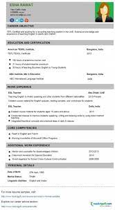 Turn your resume into a job writing a interview winning resume can be a challenging task. 13 Easy Format Of Resume For Instructor Resume Format Download Teacher Resume Template Teacher Resume