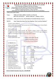 Tutorial excel pemula cara membuat rundown acara otomatis dengan excel menyusun rundown acara sangatnya simple menggunakan ms excel. Laporan Pertanggungjawaban Panitia Natalgambungan Pemuda Dan Seko