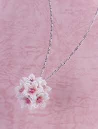 Pink Flower Dome Pendant Cherry Blossom Jewelry Lovely Elegant Pendant For Her Sweet Pendant Spring Pendant Sakura 1405 Cherry Blossom Jewelry Blossom Jewelry Pendant
