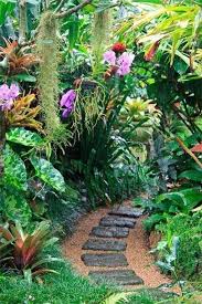 40 Fresh Tropical Garden Ideas With House Plants Homiku Com Tropical Garden Design Tropical Landscaping Tropical Garden