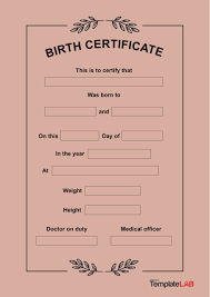 Fake birth certificate template, since pictures are a crucial piece of handout plans, you should pay special mind to this. 15 Birth Certificate Templates Word Pdf á… Templatelab