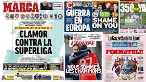 Tanto el chelsea como el city no fueron los promotores de la liga, sino los últimos en firmar porque el domingo, estos clubes anunciaron la decisión de crear una superliga propia diferente a la liga de. 87lll0oe9uifym