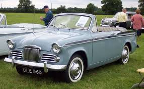 Image result for Corinth Blue 1958 Sunbeam