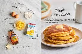 5 Ingenious Jiffy Mix Recipes That Are Even Better Than Cornbread Kitchn Jiffy Mix Recipes Corn Cakes Dry Baking Ingredients
