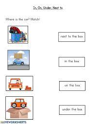 Where Is The Car Worksheet