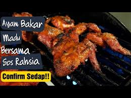 Koleksi resepi pelbagai masakan daging dari malaysia dan luar negara. Resepi Ayam Bakar Madu Bersama Sos Rahsia Youtube