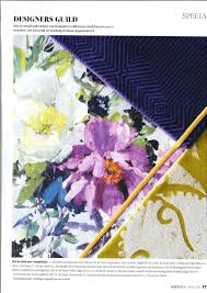 Designers Guild Aw16 Fabrics In Residence Magazine Floral Duvet Cover Texture Design Designers Guild