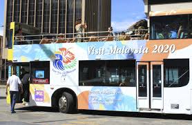 The footage includes bus tour starting from stop no.17, merdaka square. Visit Malaysia 2020 Campaign Cancelled Selangor Journal