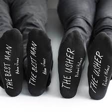 Personalised Wedding Groomsman Socks Groomsmen Socks Wedding Groomsmen Personalized Groomsmen