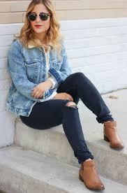 Fall Must Have Item Sherpa Denim Jacket Something About That Sherpa Denim Jacket Jacket Outfit Women Denim Jacket