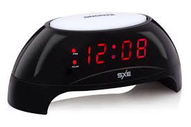 Sunrise Simulator Night Light Led Alarm Clock
