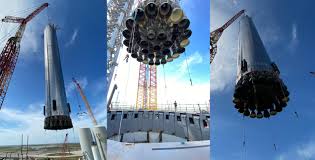 Check spelling or type a new query. Spacex Installs Booster On Launch Pad Stacks Orbital Starship To Full Height