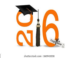 Black Graduation Cap Tassel Orange Numbers Stock Illustration 360943358 Shutterstock