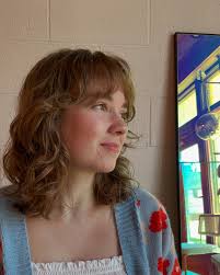 I love how soft a hand painted honey blonde can look.