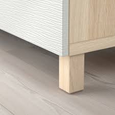 Profitez de l'offre la plus large en belgique. Besta Combinaison Rangement Portes Effet Chene Blanc Hi Laxviken Blanc 180x40x74 Cm Ikea
