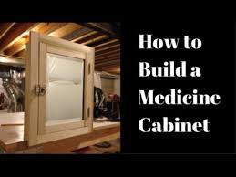 Expertly crafted of mdf, metal and glass. How To Build A Medicine Cabinet Youtube