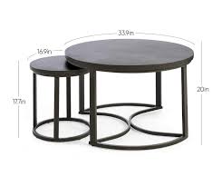 Broyhill Capilano Nested Patio Coffee Drum Side Table Set Big Lots In 2020 Drum Side Table Coffee Table Metal Frame Side Table