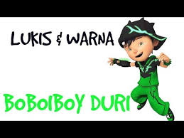 Gambar boboiboy solar tahap 3. Melukis Dan Mewarna Boboiboy Duri Lukisan Kanak Kanak 5 Tahun Youtube