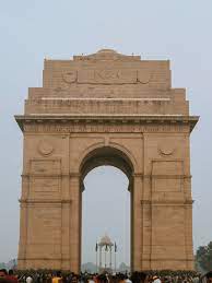 India Gate The Golden Triangle In India A Travel Itinerary And Guide Lost With Jen India Gate Golden Triangle Travel Route