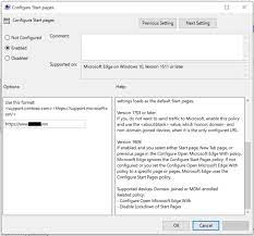 The default settings for microsoft's new browser could stand a little. Unable To Set Default Home Page For All Users Via Local Group Policy Settings For Edge Microsoft Q A