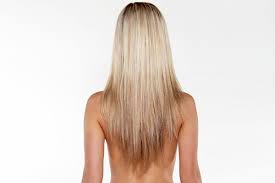 Dark long layered haircut with messy ends. V Cut Hair Pictures