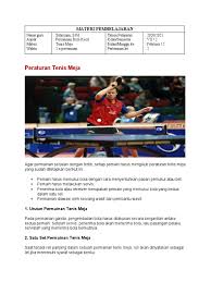 Check spelling or type a new query. Materi Pembelajaran Tenis Meja Kls 7 P2